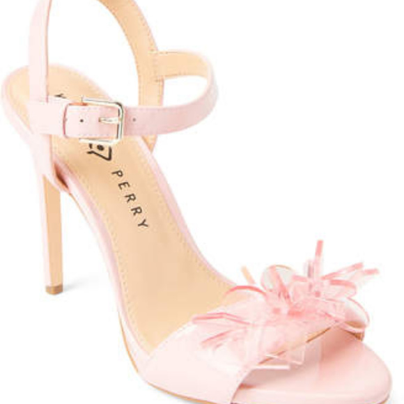 NEW Katy Perry Kelsi Rose Pink Patent Sandals 5.5 - Picture 6 of 7